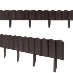Palisada ogrodowa Garden Linea brąz 78,5x0,8xh10,5 cm
