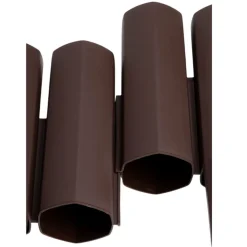 Palisada ogrodowa Garden Frame 2,2 m brąz zestaw 8 szt * HowHomely Sale