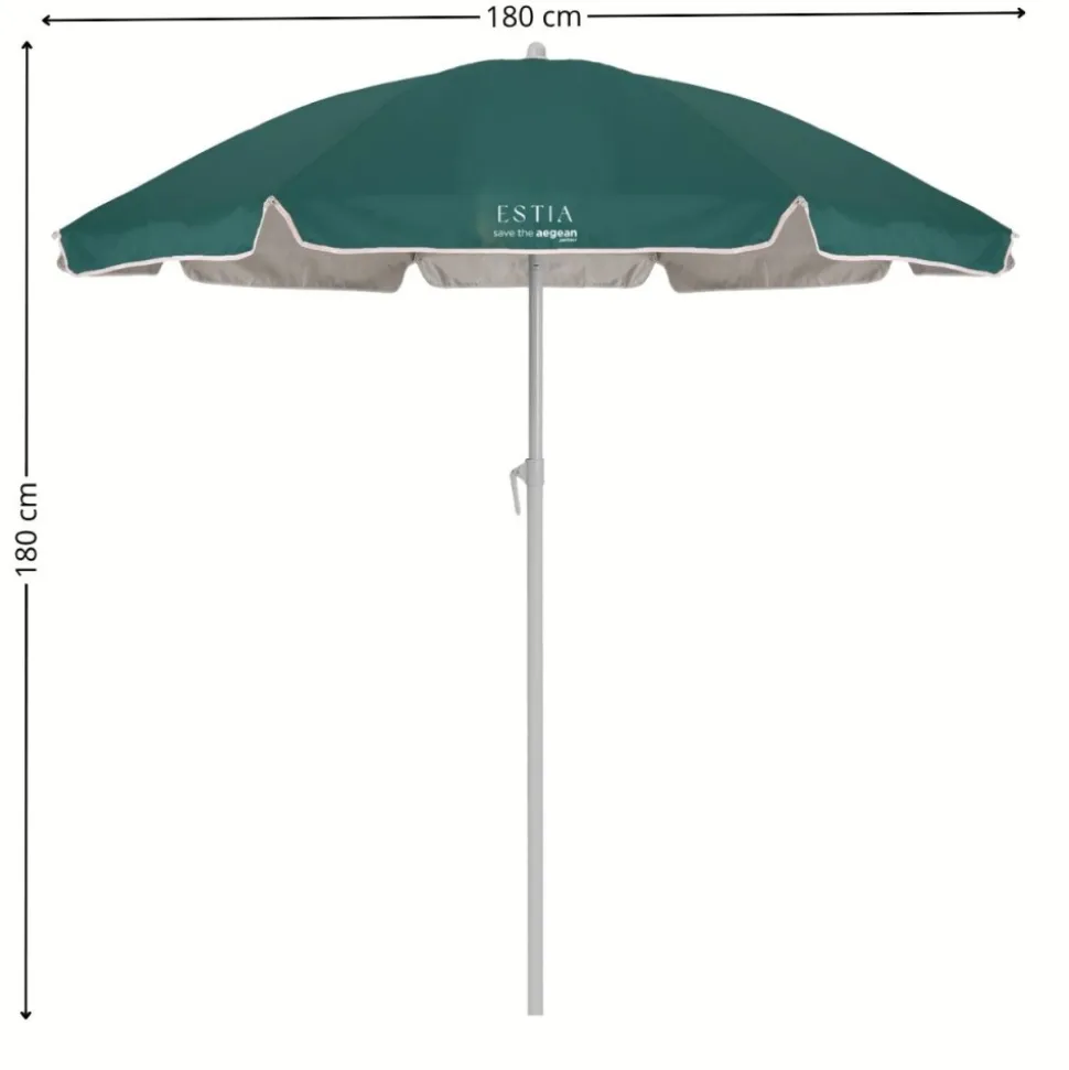Parasol plażowy 1,8 m Teal Green