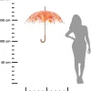 Parasol transparentny jesienne liście
