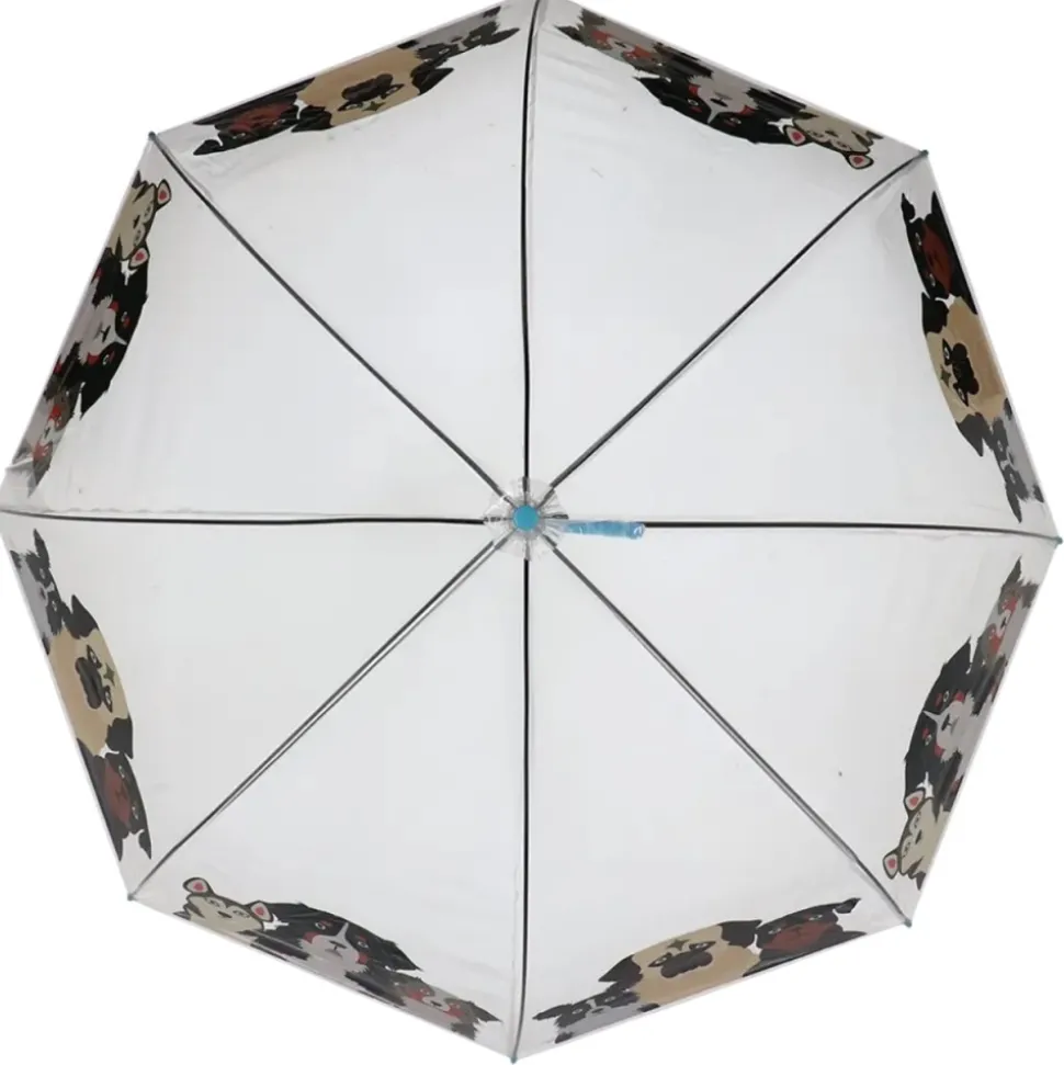Parasol transparentny Pieski 86,5 cm
