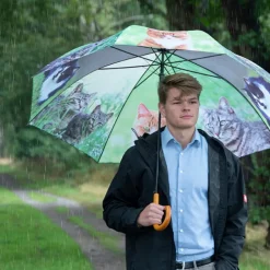 Parasol z motywem kotów