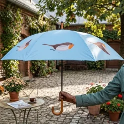 Parasol z motywem ptaków 119,5 cm