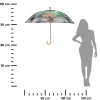 Parasolka z nadrukiem europejskich ptaków 119,5 cm