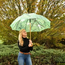 Parasolka z nadrukiem liści - korona drzewa 120 cm