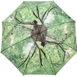 Parasolka z nadrukiem liści - korona drzewa 120 cm