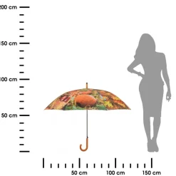 Parasolka z nadrukiem jesiennych motywów 120 cm * Esschert Design Outlet