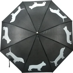 Parasolka z odblaskowym motywem psa 104 cm * Esschert Design Best