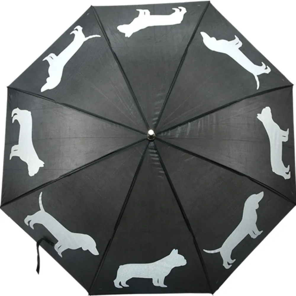 Parasolka z odblaskowym motywem psa 104 cm * Esschert Design Best