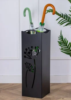Parasolnik metalowy 60 cm wzór dmuchawiec LOFT