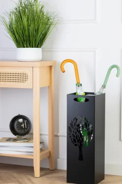 Parasolnik metalowy 60 cm wzór drzewo LOFT * HowHomely Clearance