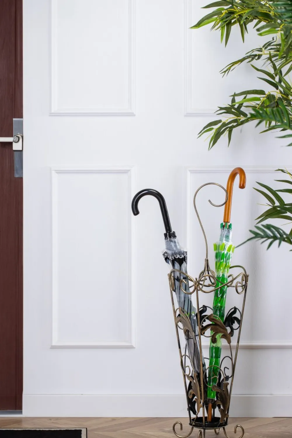 Parasolnik metalowy do przedpokoju Jasper 75 cm * Dąstal Online
