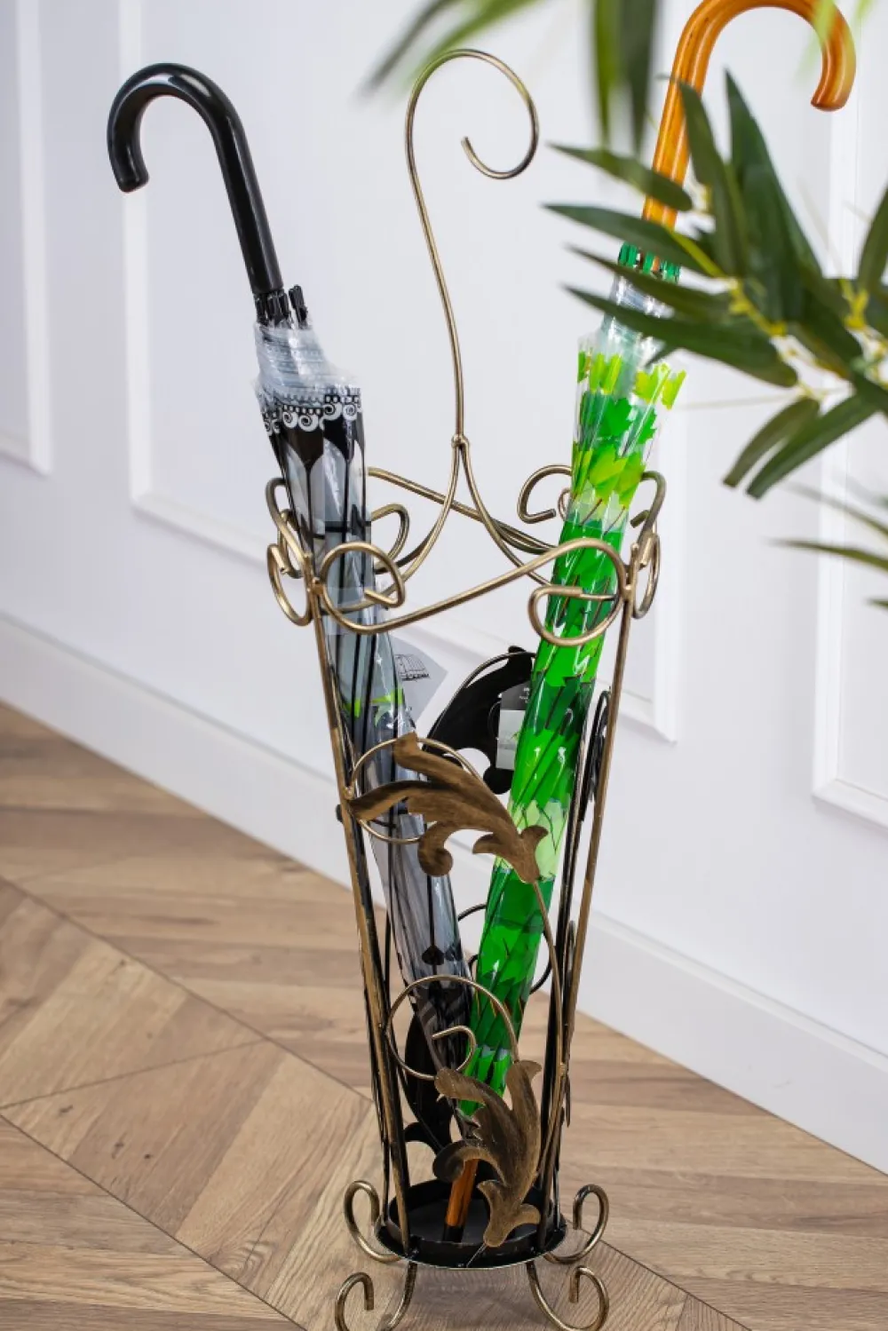 Parasolnik metalowy do przedpokoju Jasper 75 cm * Dąstal Online