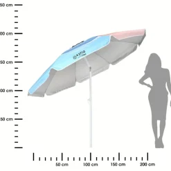 Parasol plażowy 2 m Serene Shores * Estia Discount