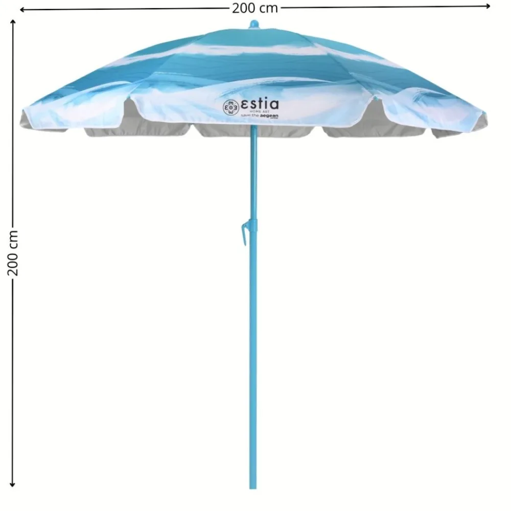 Parasol plażowy 2 m Tranquil Tides * Estia Discount