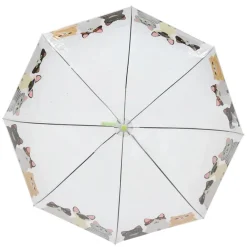 Parasol transparentny Kotki 86,5 cm * Esschert Design New