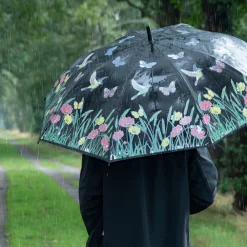 Parasol zmieniający kolory Kwiecista łąka 116 cm * Esschert Design Discount