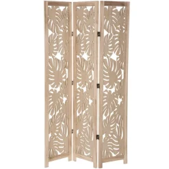 Parawan drewniany Palm Leaf * Atmosphera Sale