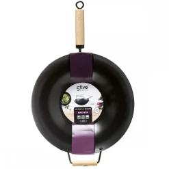 Patelnia głęboka Wok z rączką 35 cm