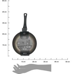 Patelnia 22 cm z powłoką plastra miodu * KINVARA Outlet