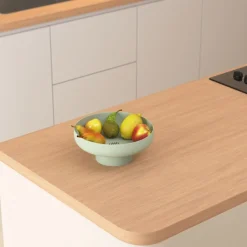 Patera na owoce Poly 26 cm zielona