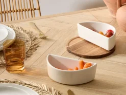 Patera na przekąski z 2 miseczkami Elegance