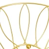 Patera metalowa złota 26x11 cm * HowHomely Discount