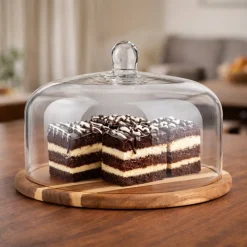 Patera na ciasto z pokrywą 30 cm Allure * Estia