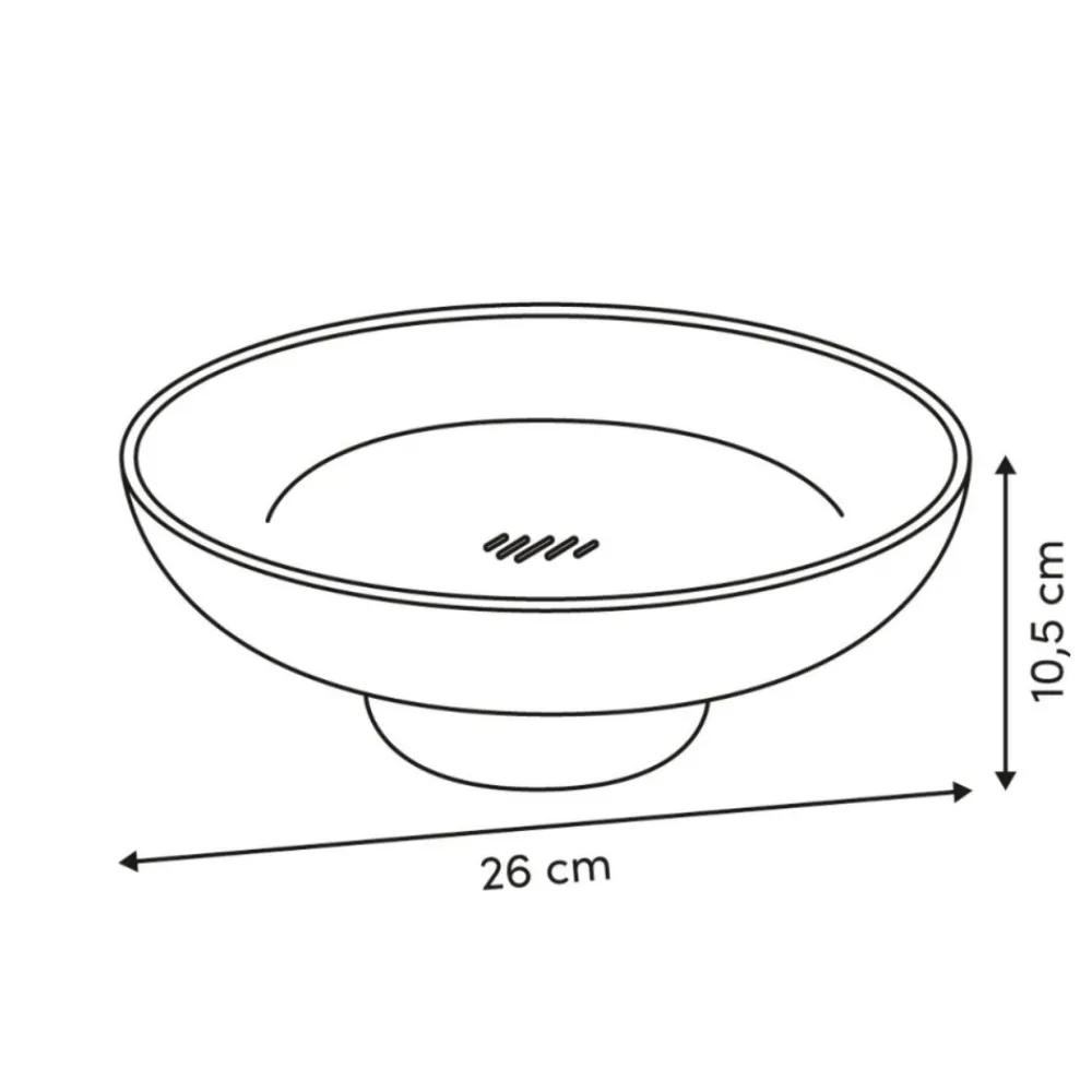 Patera na owoce Poly 26 cm różowa * 5five Simply Smart Hot