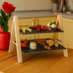 Patera piętrowa na przekąski 26 cm * KINVARA Online
