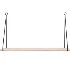 Półka drewniana ścienna minimalistyczna