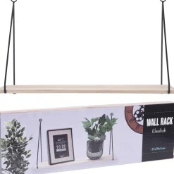 Półka drewniana ścienna minimalistyczna