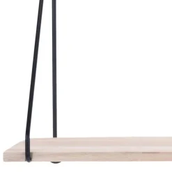 Półka drewniana ścienna minimalistyczna