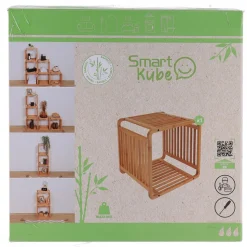 Półka modułowa Cube natural bambusowa
