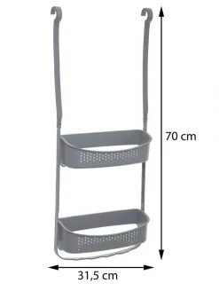 Półka łazienkowa Szara Flex * 5five Simply Smart New