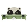Półka ścienna z 3 haczykami Panda * H&S Decoration New