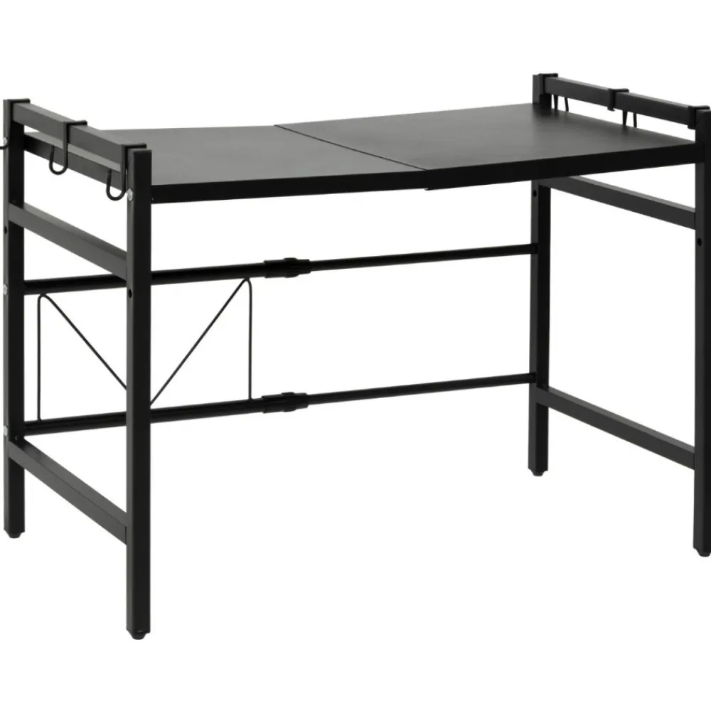 Półka kuchenna nad mikrofalę regulowana czarna 45,5 cm * 5five Simply Smart Sale