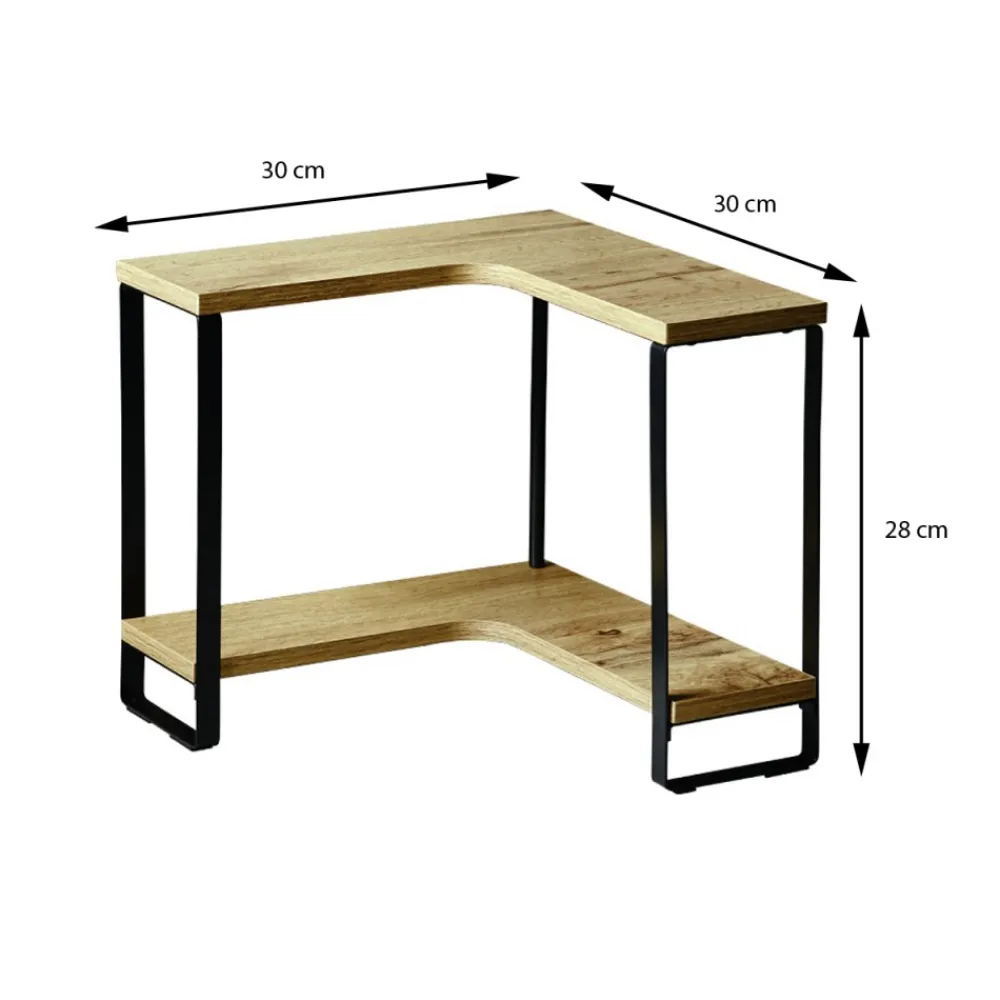 Półka narożna kuchenna 30x30x28 cm * Kesper Outlet