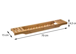 Półka na wannę bambusowa 70 cm * 5five Simply Smart Online