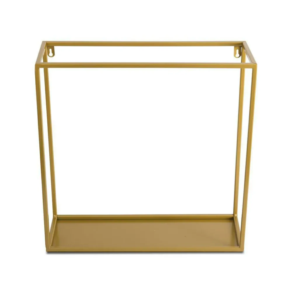 Półka wisząca ścienna metal złota 45 cm GLAM * HowHomely Hot