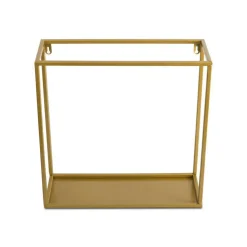 Półka wisząca ścienna metal złota 40 cm GLAM * HowHomely Best