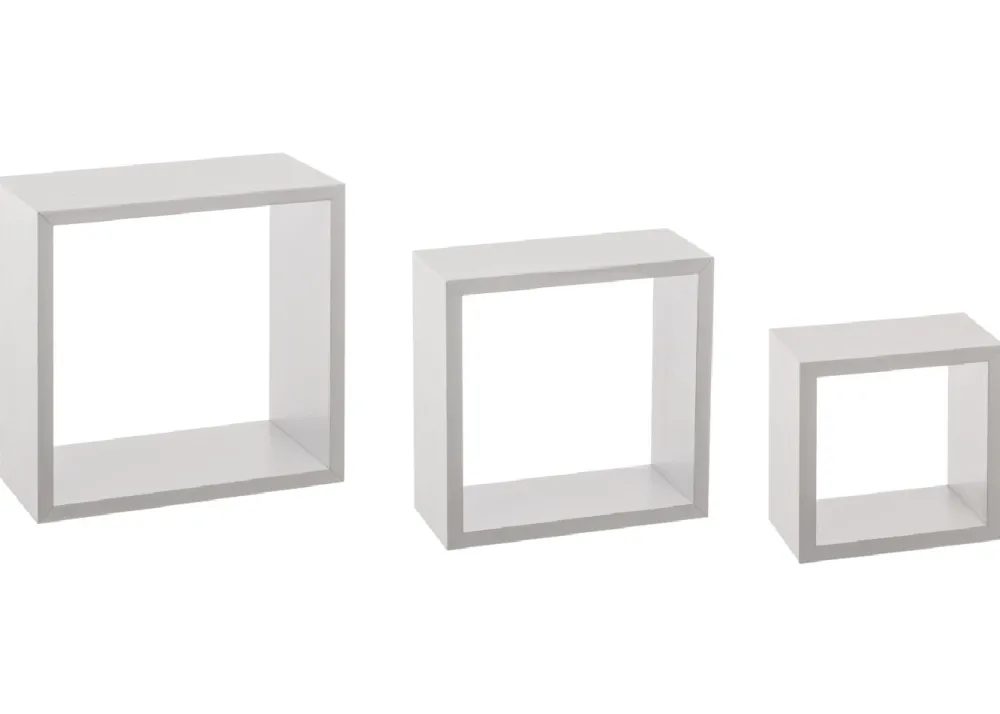 Półki ścienne Cube White 3 sztuki * 5five Simply Smart Online