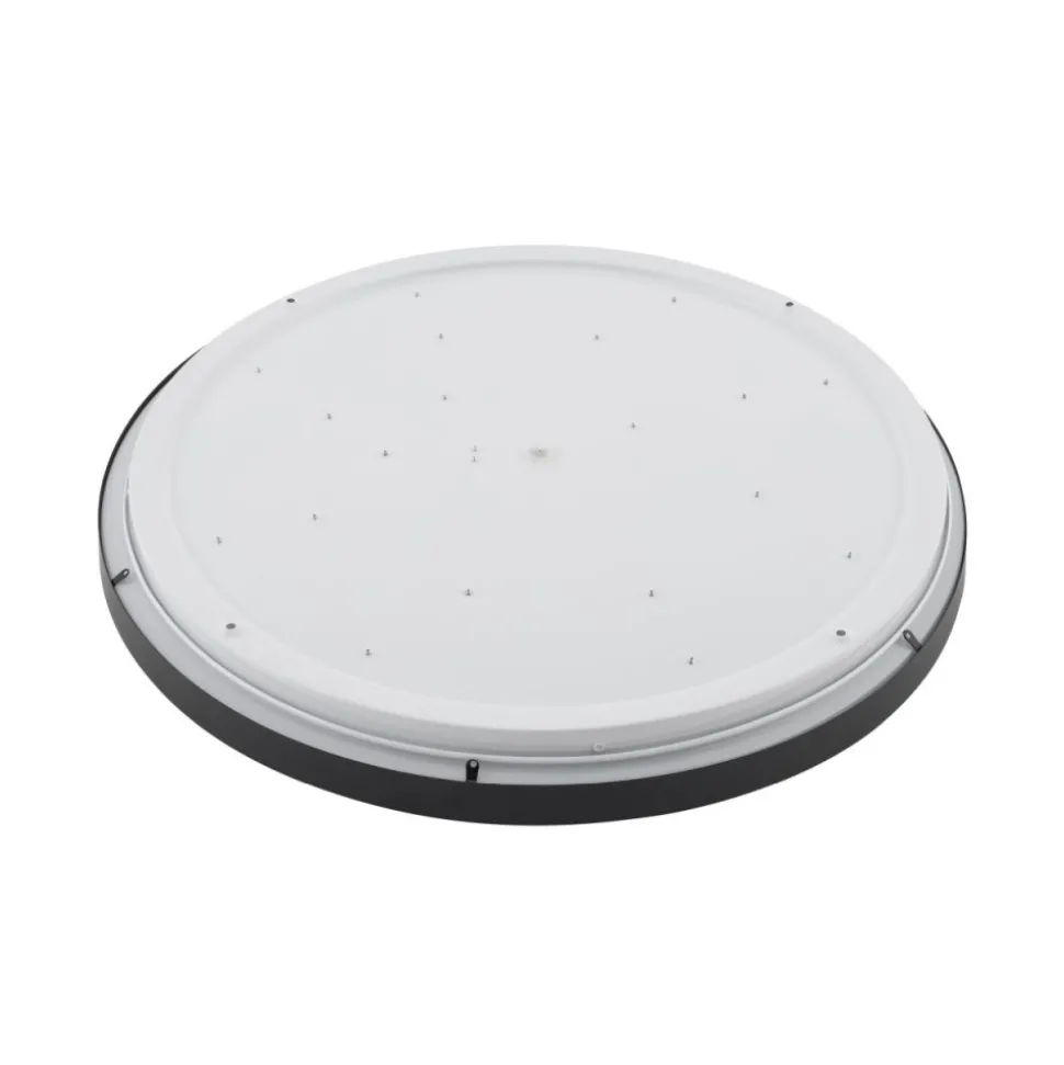 Plafon AGNES ROUND PRO czarny LED 32W 4000K IP44