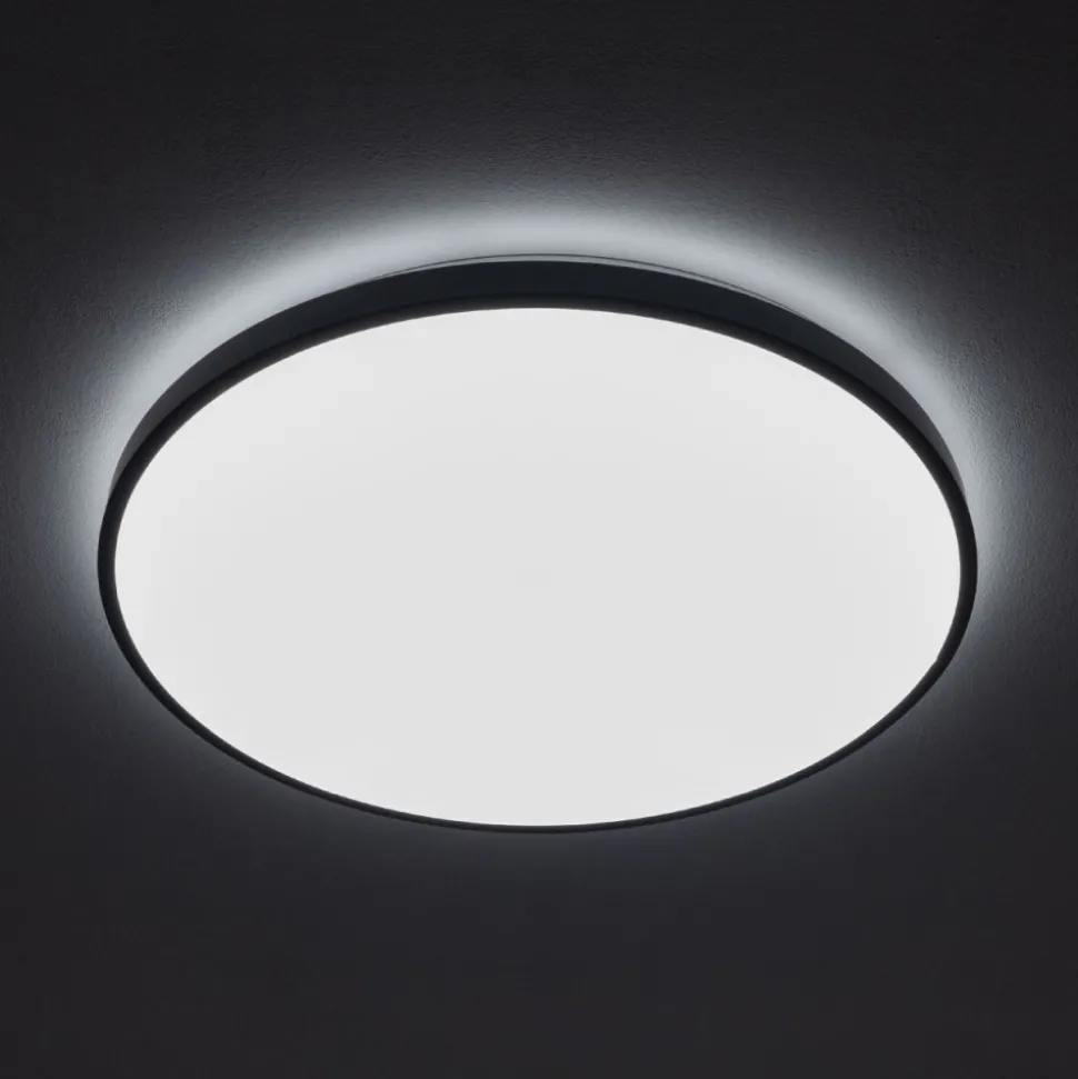 Plafon AGNES ROUND PRO czarny LED 32W 4000K IP44