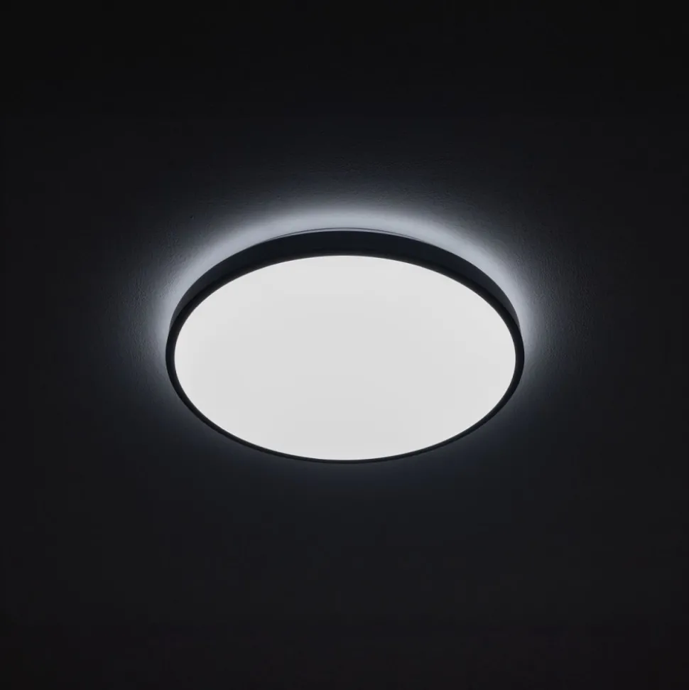 Plafon AGNES ROUND PRO czarny LED 22W 4000K IP44