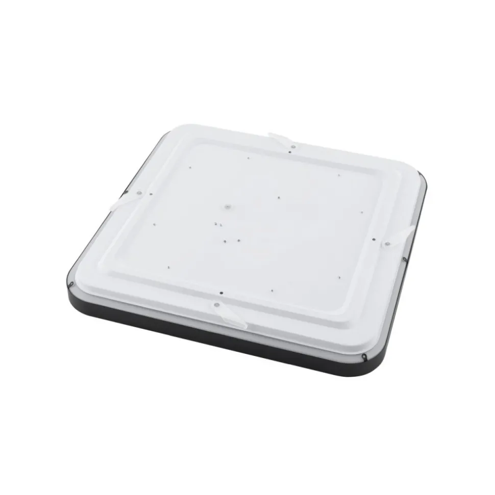 Plafon AGNES SQUARE PRO czarny LED 32W 4000K IP44