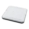 Plafon Łazienkowy AGNES SQUARE Czarny 32W LED 3000K IP44 43,5cm