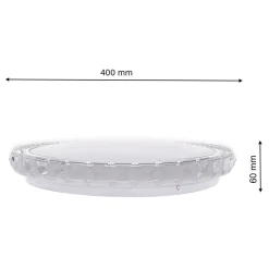 Plafon LAYLA 33W LED 40 cm z pilotem