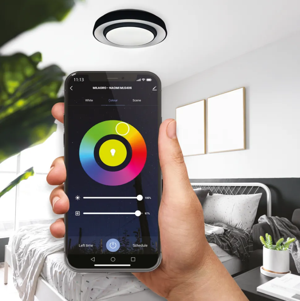Plafon NAOMI 38 cm 24W LED RGB