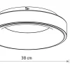 Plafon NIKKI ROUND LED biały 32W 4000K
